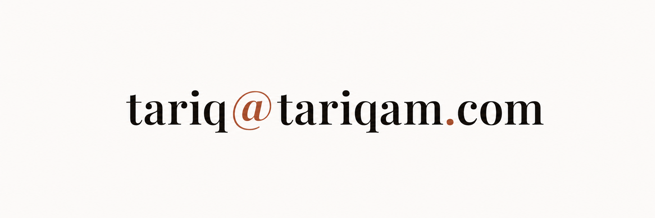 Email address for Tariq Al Muhtasib